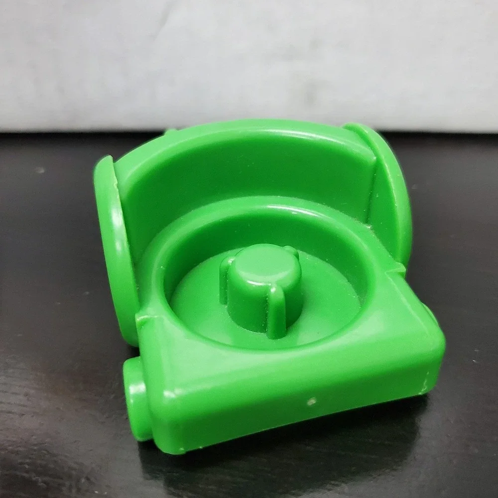Fisher Price Little People Green WHEELCHAIR Accessory Piece from 2001